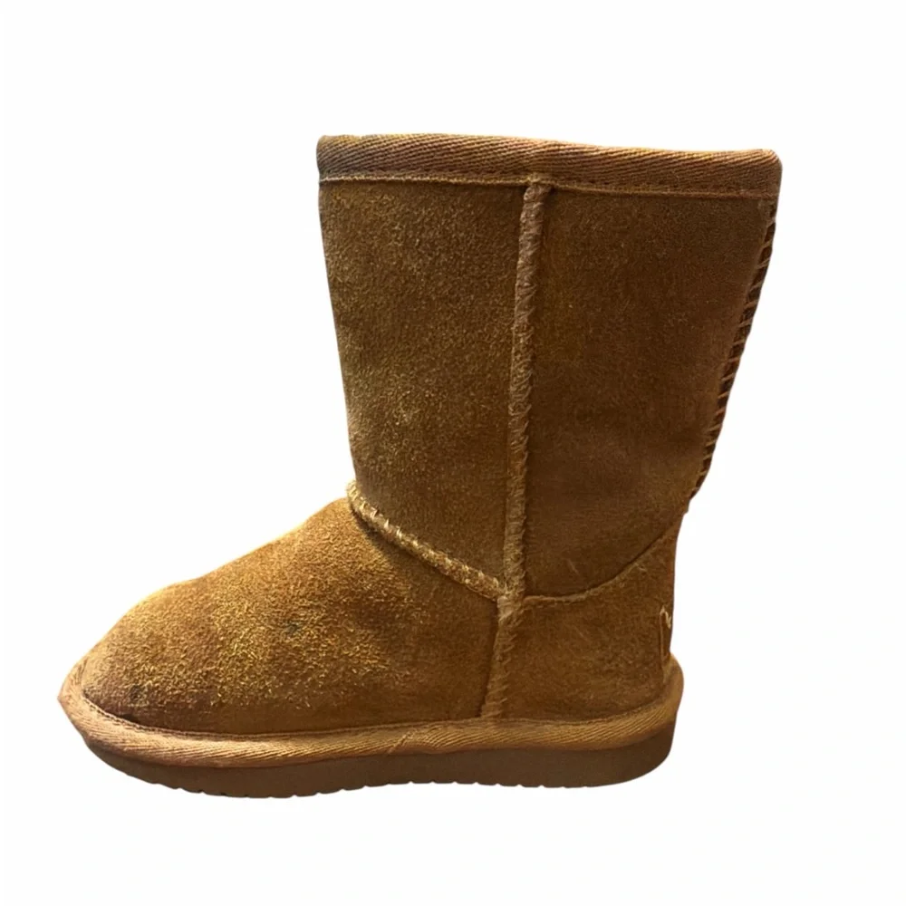 Koolaburra by UGG Chestnut Bow Boots | Girls Size 7 | Cozy Fall Winter